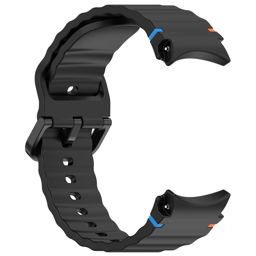 Various silikonový řemínek na Samsung Galaxy Watch FE/Watch7 44mm/40mm - černý