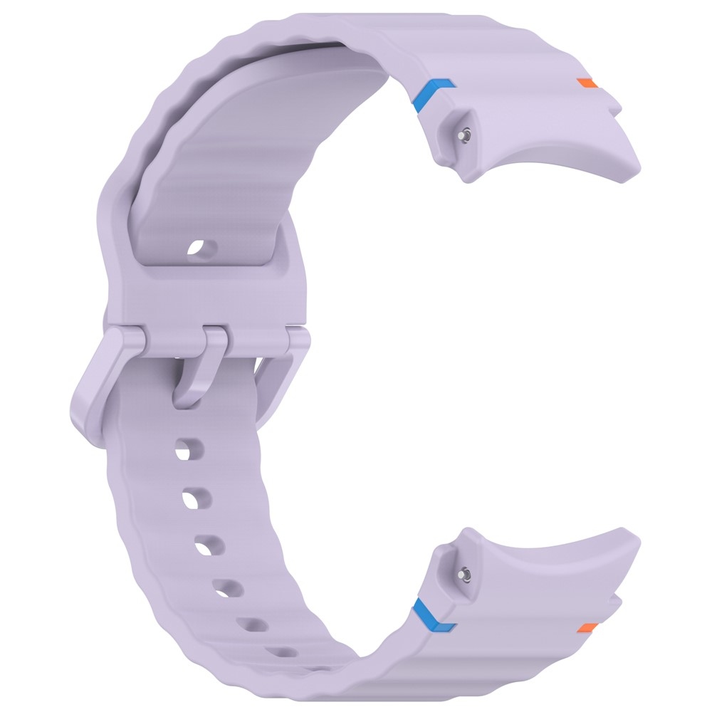 Various silikonový řemínek na Samsung Galaxy Watch FE/Watch7 44mm/40mm - fialový