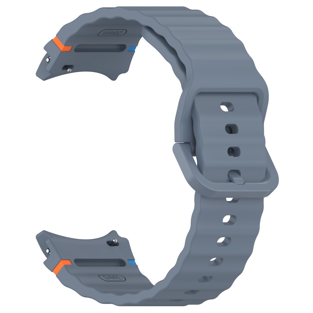 Various silikonový řemínek na Samsung Galaxy Watch FE/Watch7 44mm/40mm - modrý
