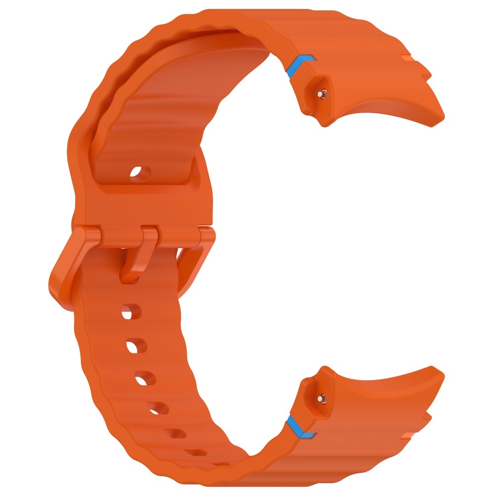 Various silikonový řemínek na Samsung Galaxy Watch FE/Watch7 44mm/40mm - oranžový