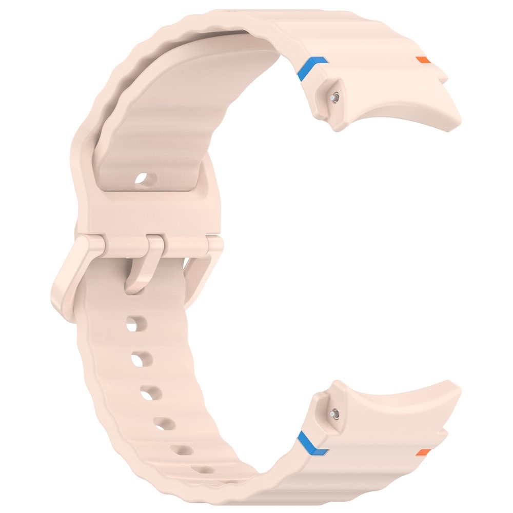 Various silikonový řemínek na Samsung Galaxy Watch FE/Watch7 44mm/40mm - růžový