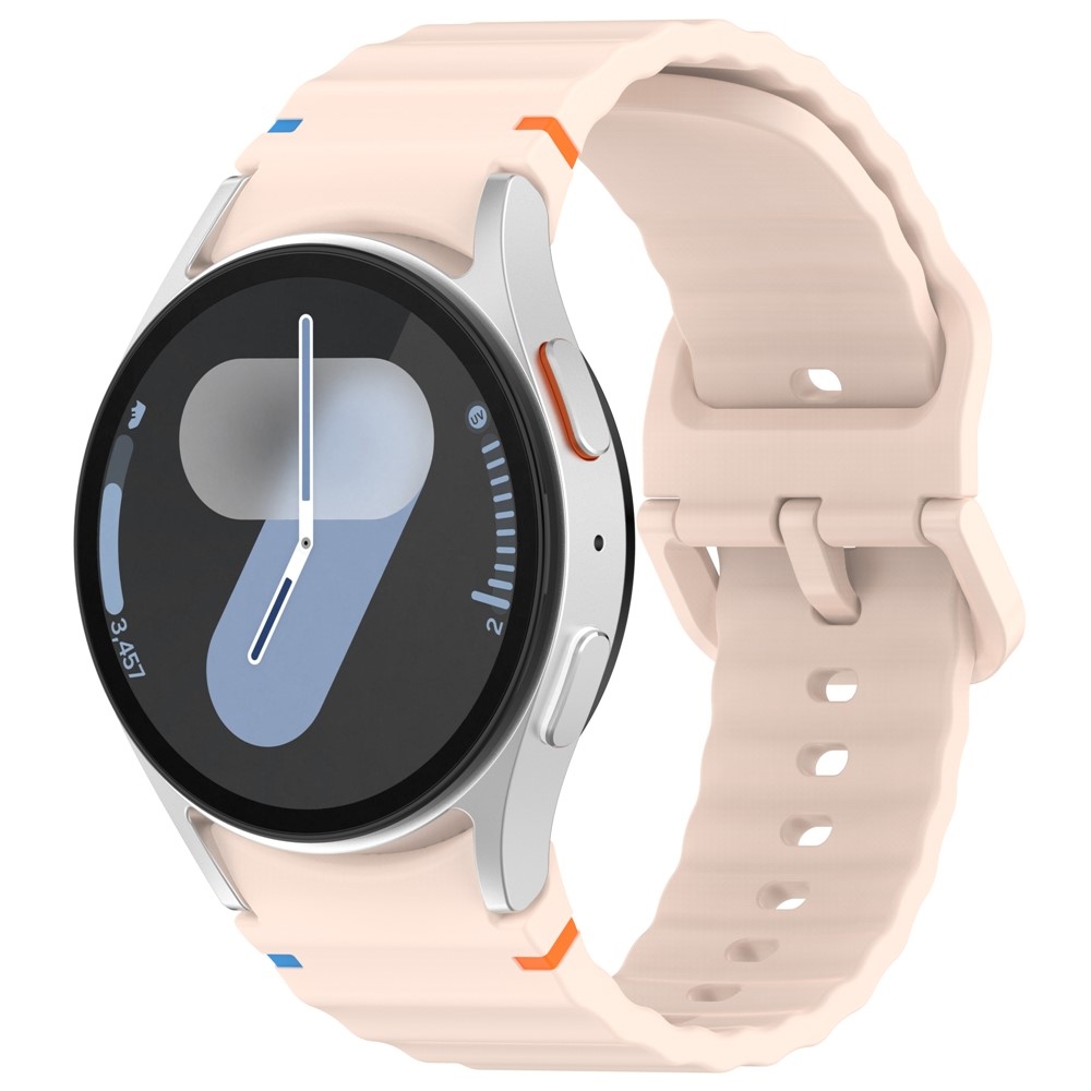 Various silikonový řemínek na Samsung Galaxy Watch FE/Watch7 44mm/40mm - růžový