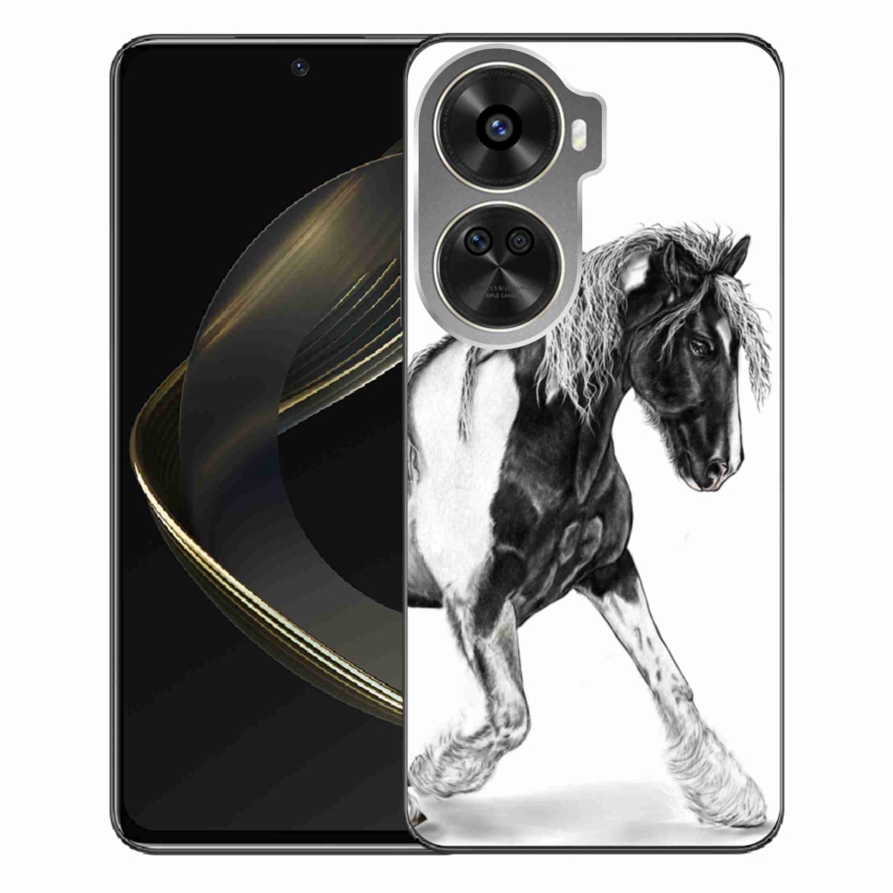 Gelový kryt mmCase na Huawei Nova 12 SE - kůň