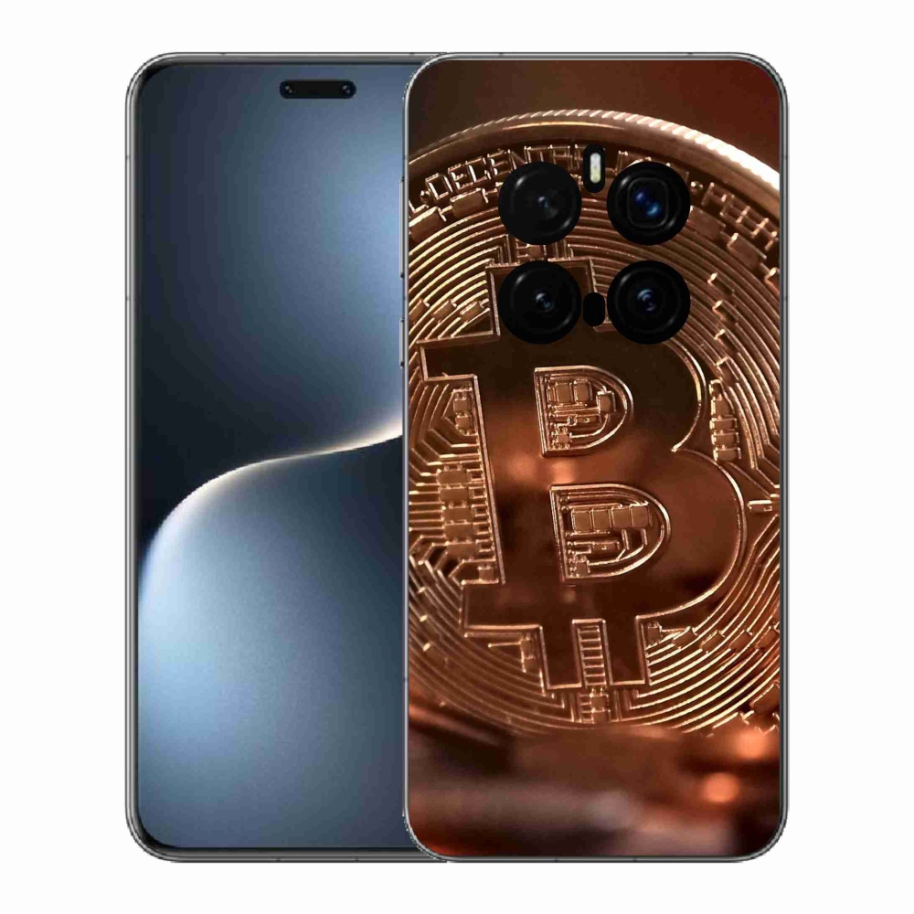 Gelový kryt mmCase na Honor Magic 7 Pro 5G - bitcoin