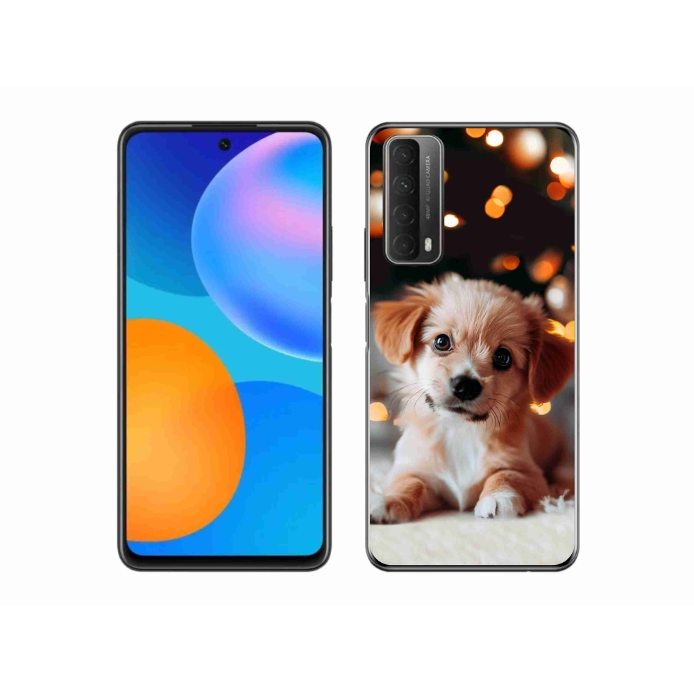 Gelový kryt mmCase na Huawei P Smart (2021) - štěňátko
