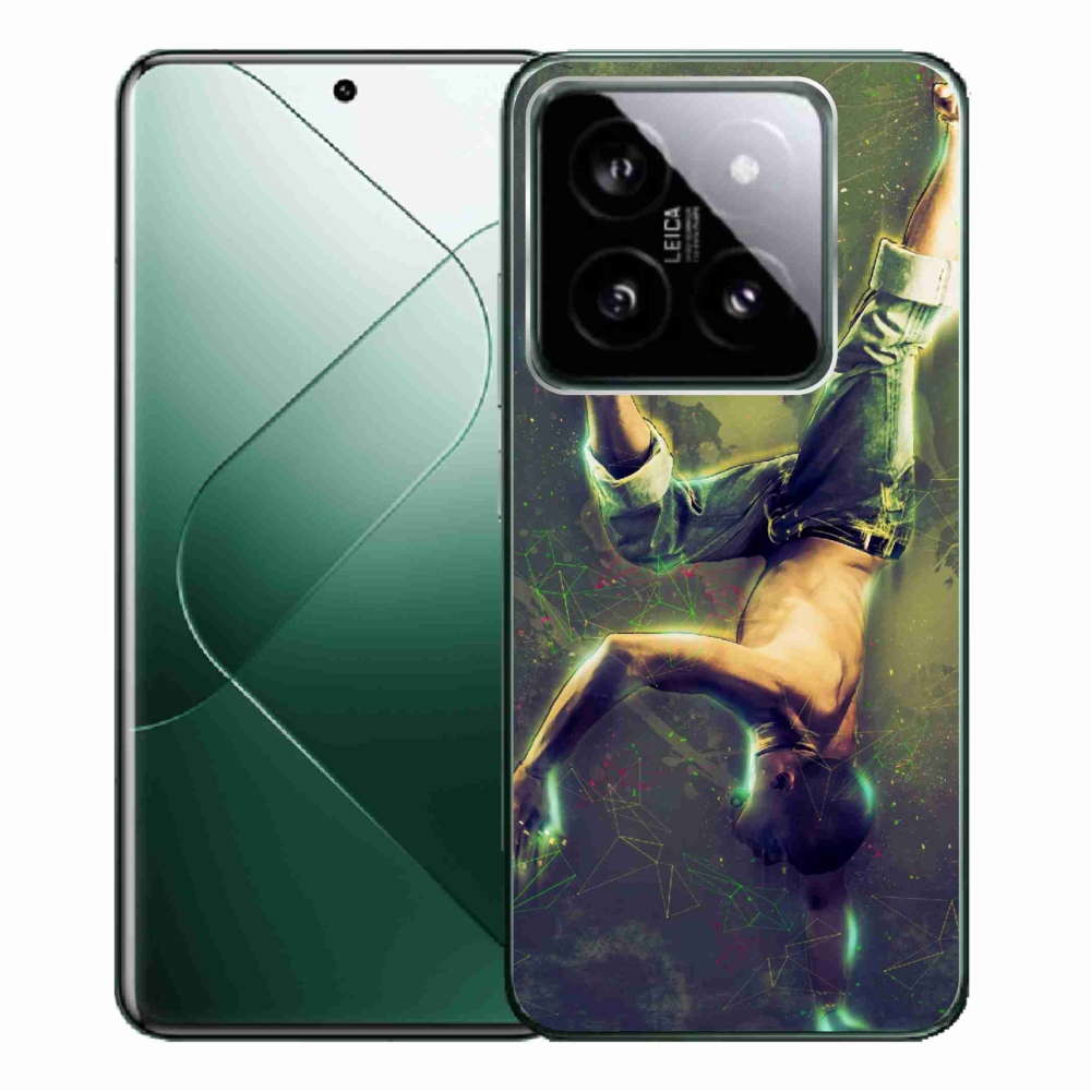 Gelový kryt mmCase na Xiaomi 14 Pro - breakdance