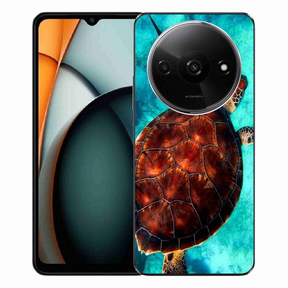 Gelový kryt mmCase na Xiaomi Redmi A3 - želva