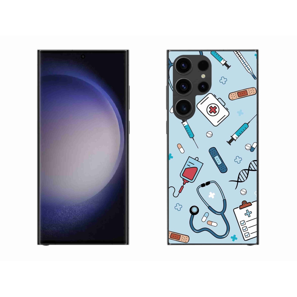 Gelový kryt mmCase na Samsung Galaxy S23 Ultra 5G - zdravotnictví 1