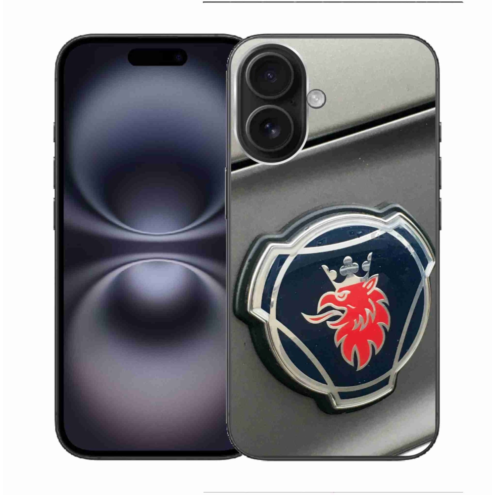 Gelový kryt mmCase na iPhone 16 - znak 2
