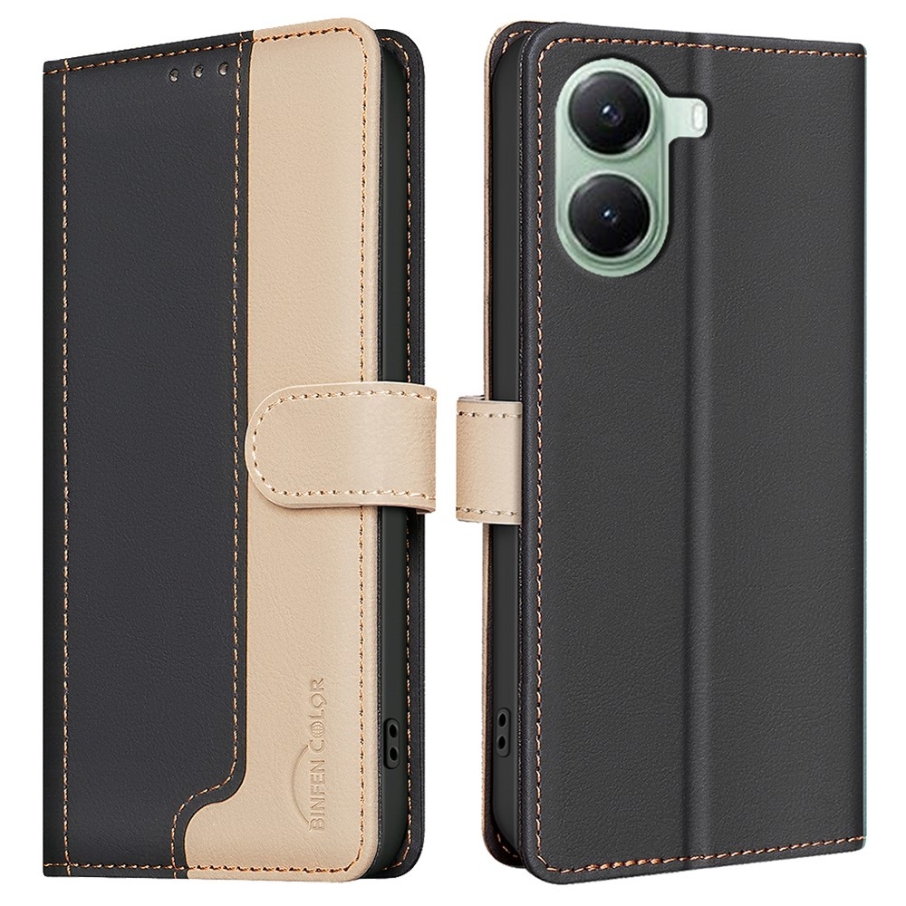 BNF DUO knížkové pouzdro na Xiaomi Poco X7 Pro 5G - černé