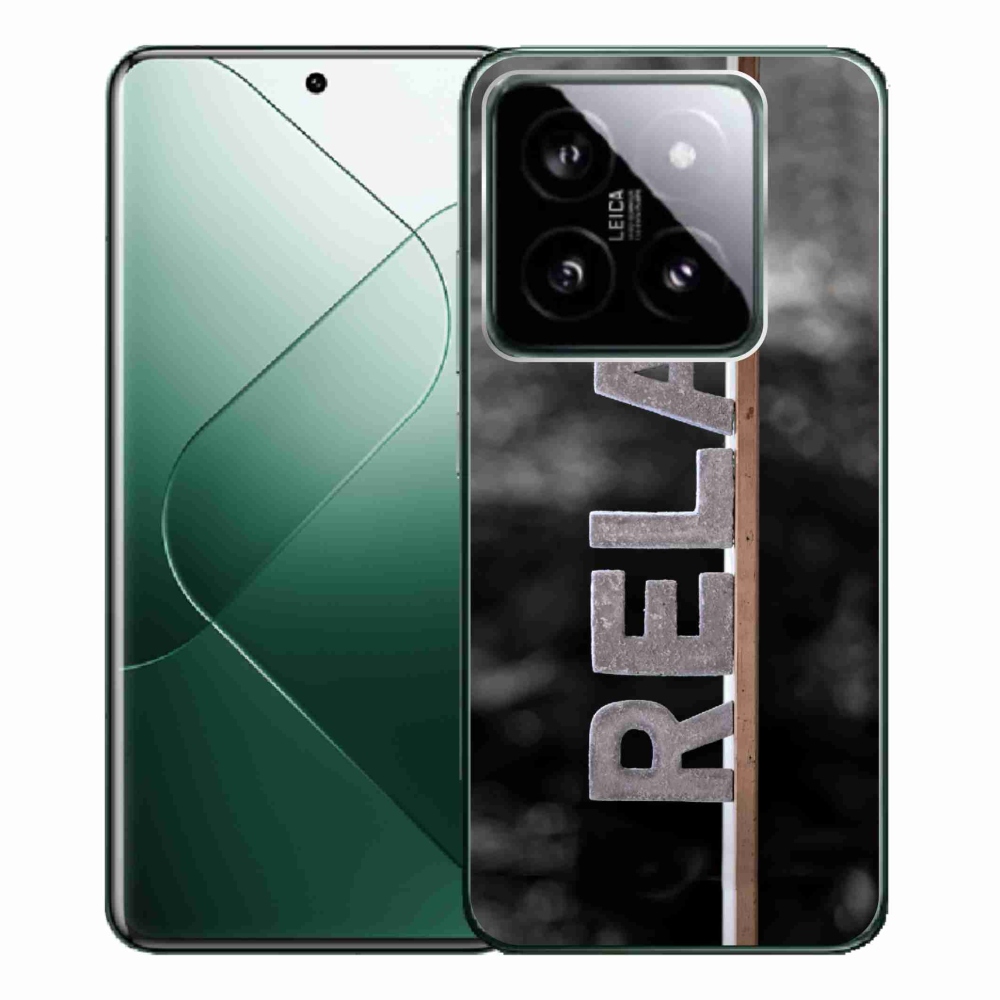 Gelový kryt mmCase na Xiaomi 14 Pro - relax 1