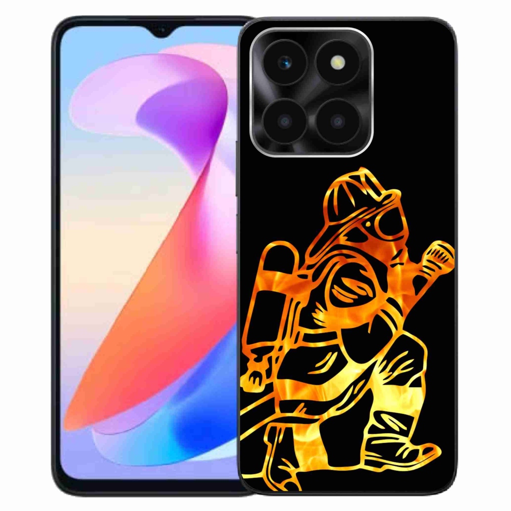 Gelový kryt mmCase na Honor X6a - hasič 1