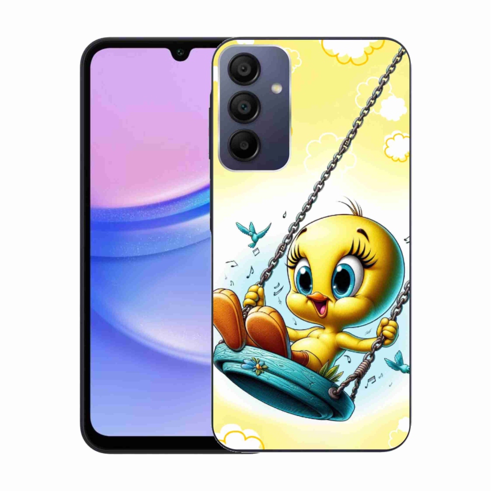 Gelový kryt mmCase na Samsung Galaxy A15 4G/5G - tweety