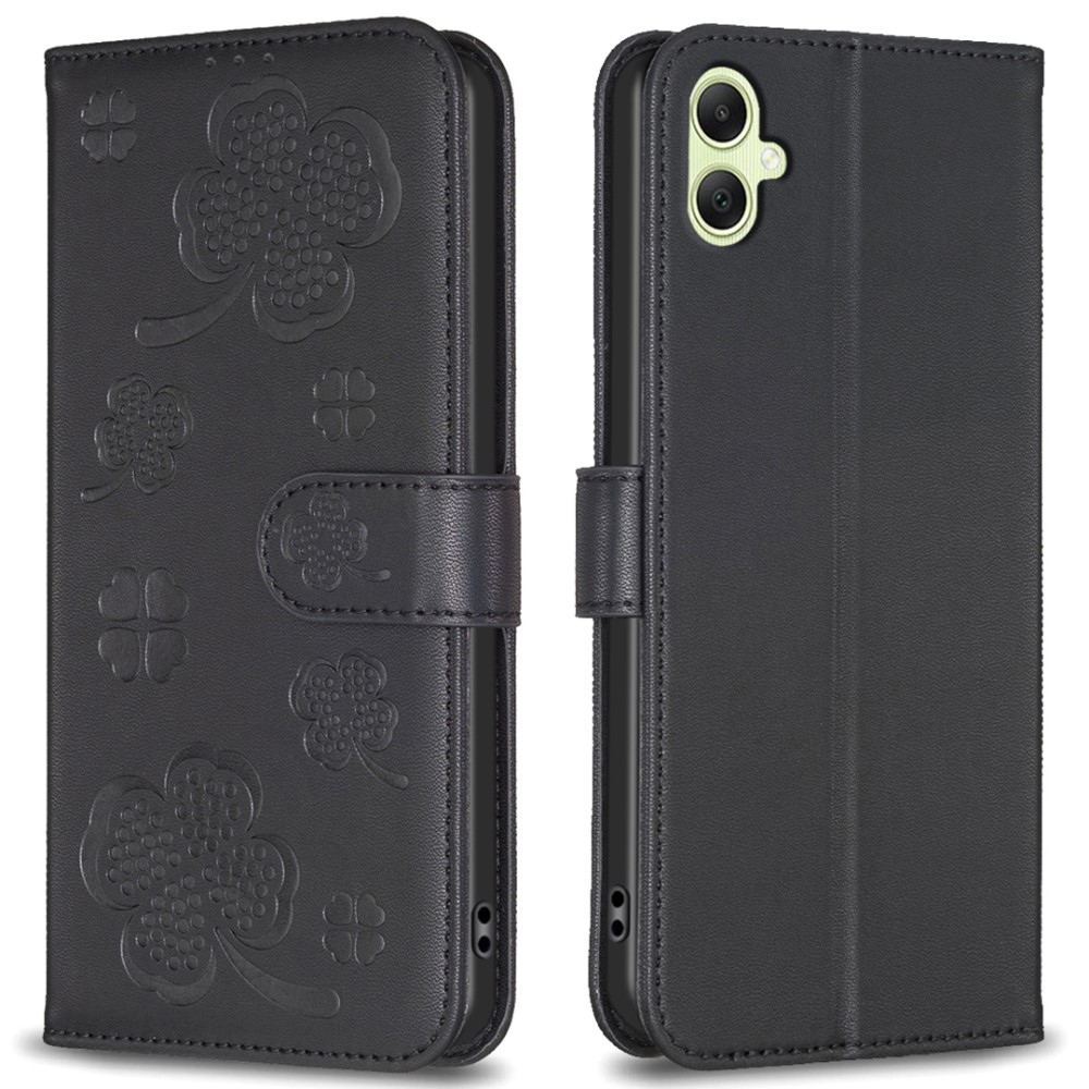 Clover knížkové pouzdro na Samsung Galaxy A06 4G - černé