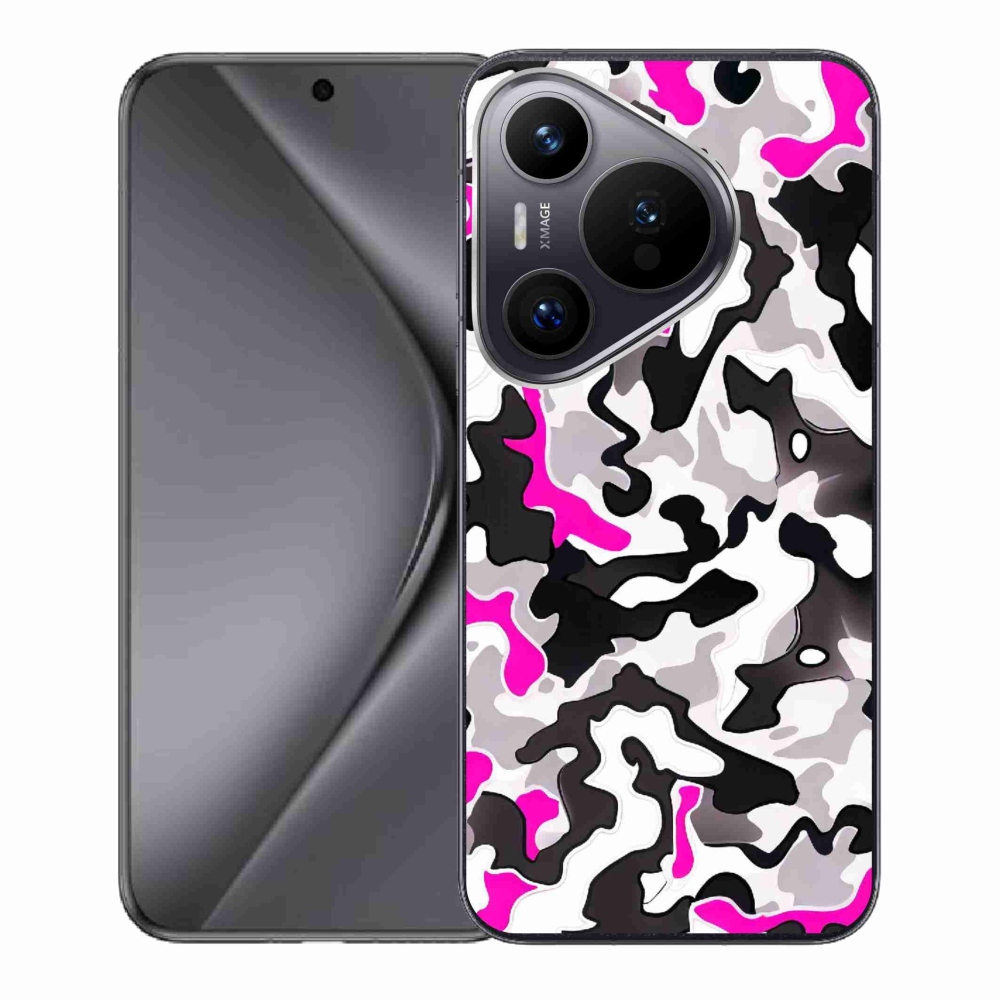 Gelový kryt mmCase na Huawei Pura 70 - maskáčový vzor 5