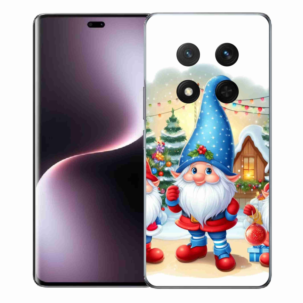 Gelový kryt mmCase na Honor Magic 7 Lite 5G - vánoční skřítci