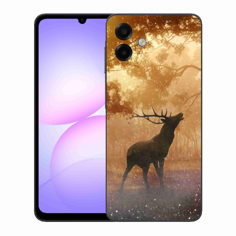 Gelový kryt mmCase na Samsung Galaxy A07 4G - jelen v říji