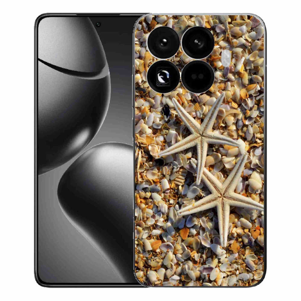 Gelový kryt mmCase na Xiaomi 15T Pro - mořské hvězdice