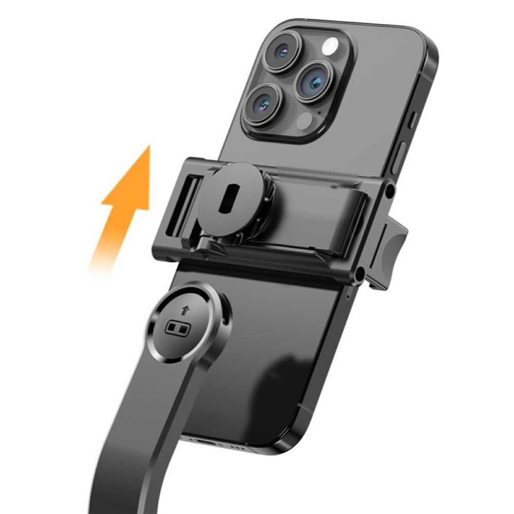 Q21S mini selfie tyč se stativem, LED světlem a Bluetooth