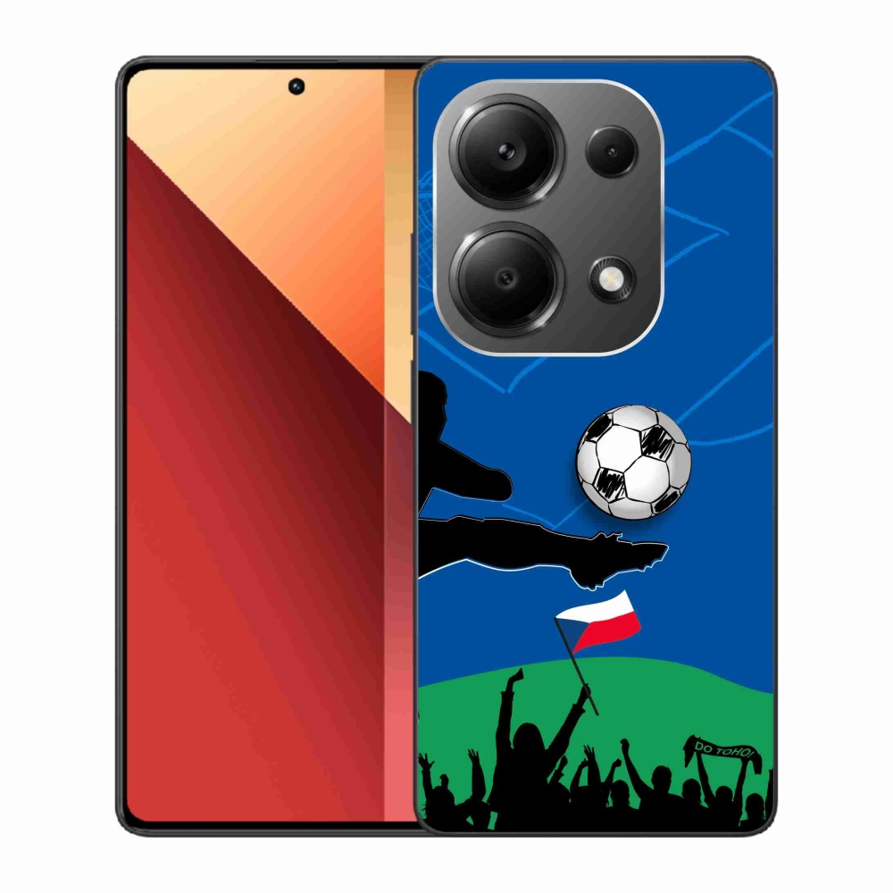 Gelový kryt mmCase na Xiaomi Redmi Note 13 Pro 4G/Poco M6 Pro  - fanoušci fotbalu