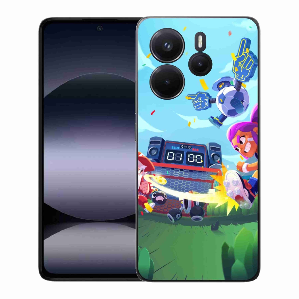 Gelový kryt mmCase na Xiaomi Redmi Note 14 - brawl stars 1