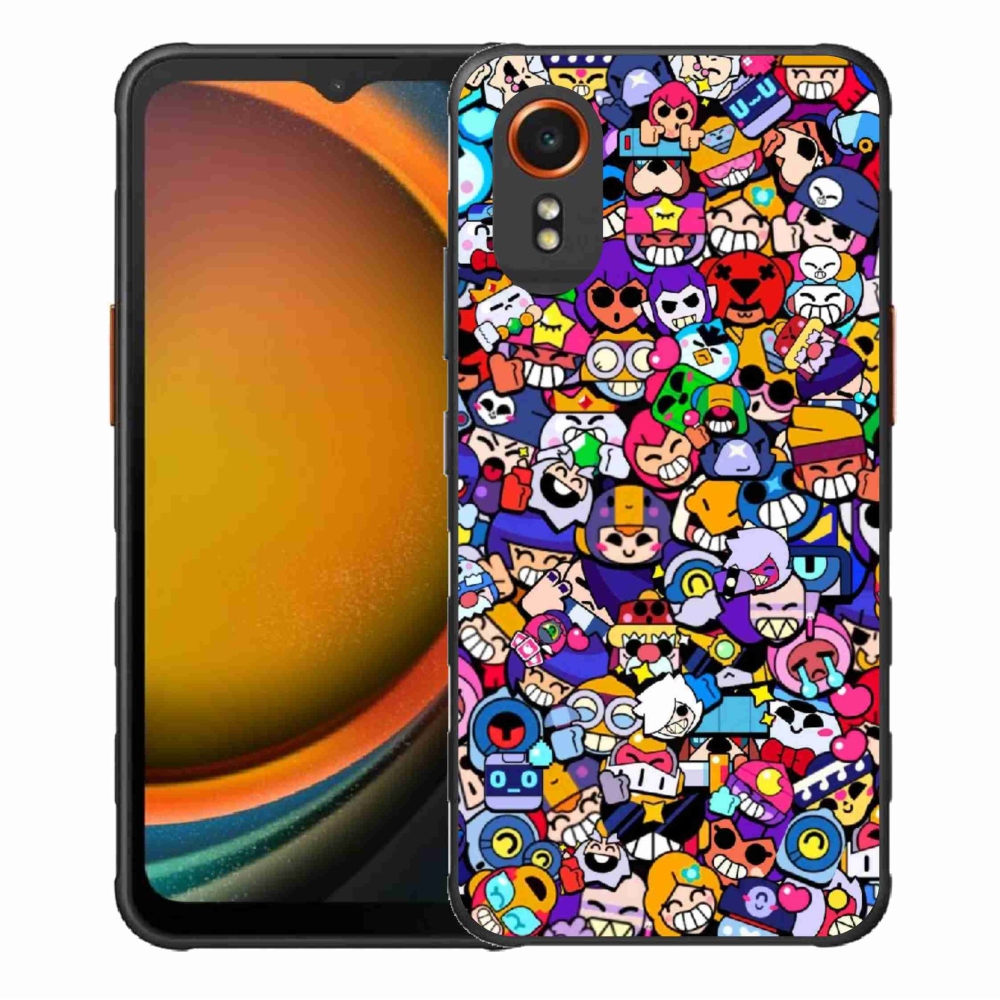 Gelový kryt mmCase na Samsung Galaxy Xcover 7 - brawl stars 2