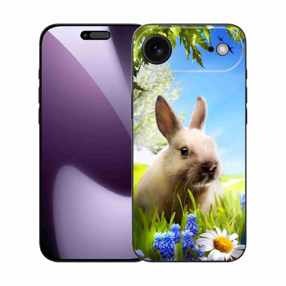 Gelový kryt mmCase na iPhone 17 Air - zajíček