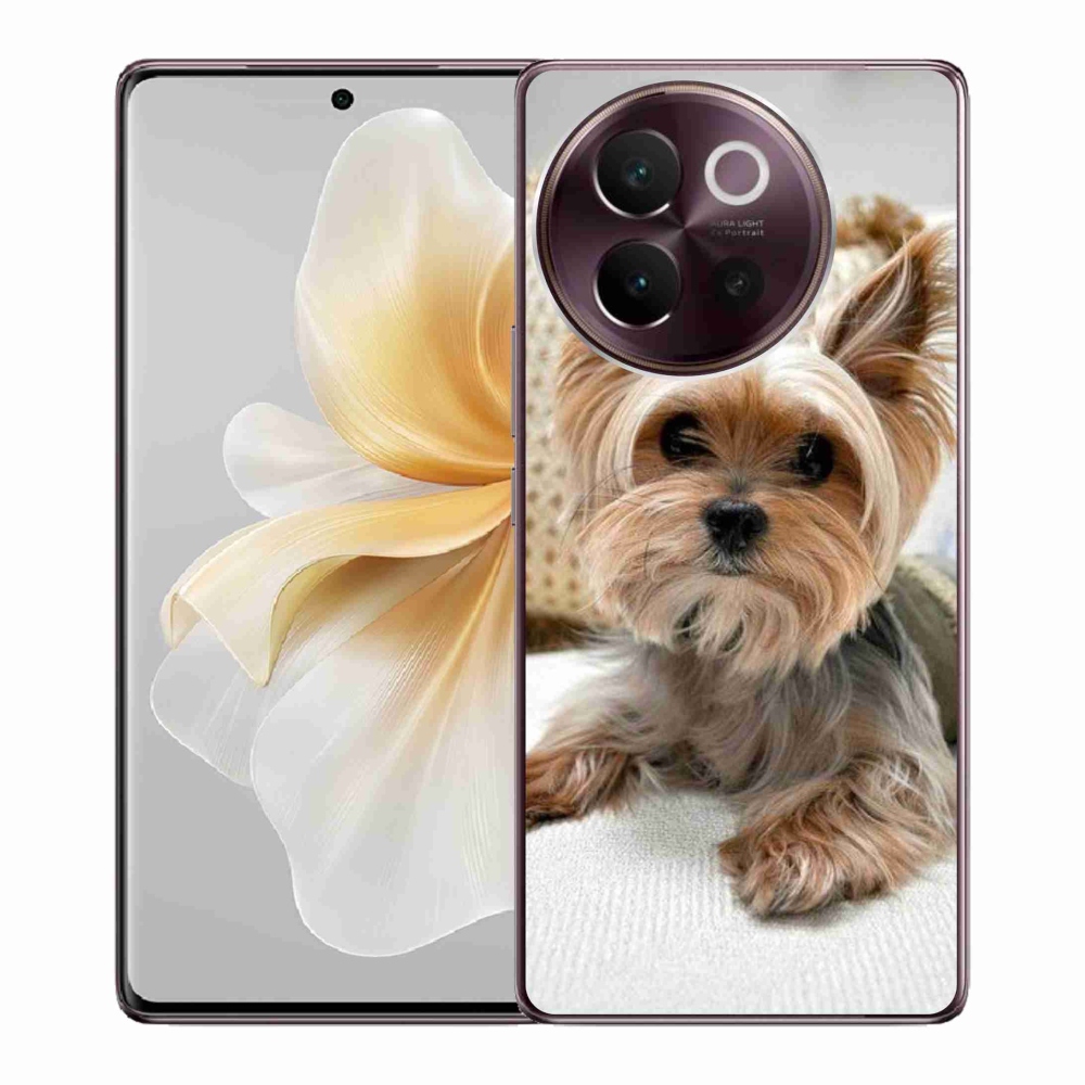 Gelový obal mmCase na Vivo V40 Lite 5G - jorkšír 5