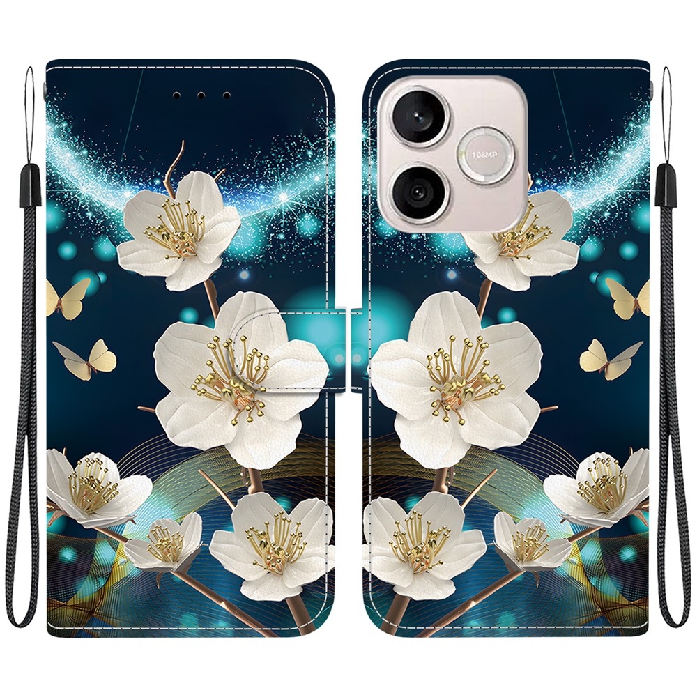 Versatile knížkové pouzdro na Honor 600 Lite 5G - magnolie