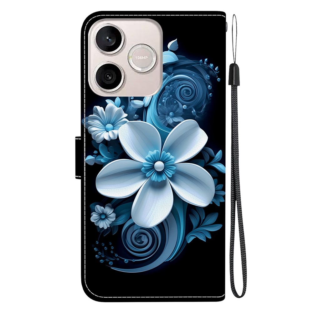 Versatile knížkové pouzdro na Honor 600 Lite 5G - orchidej