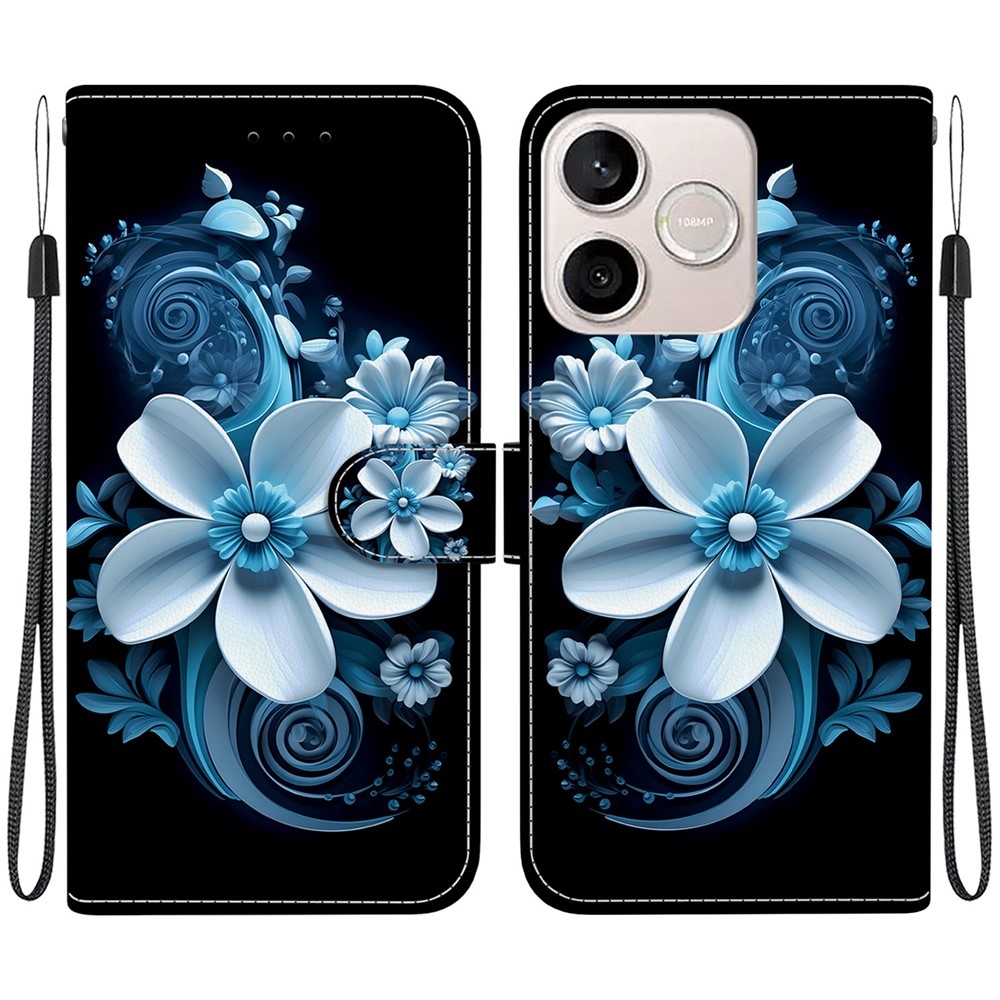 Versatile knížkové pouzdro na Honor 600 Lite 5G - orchidej