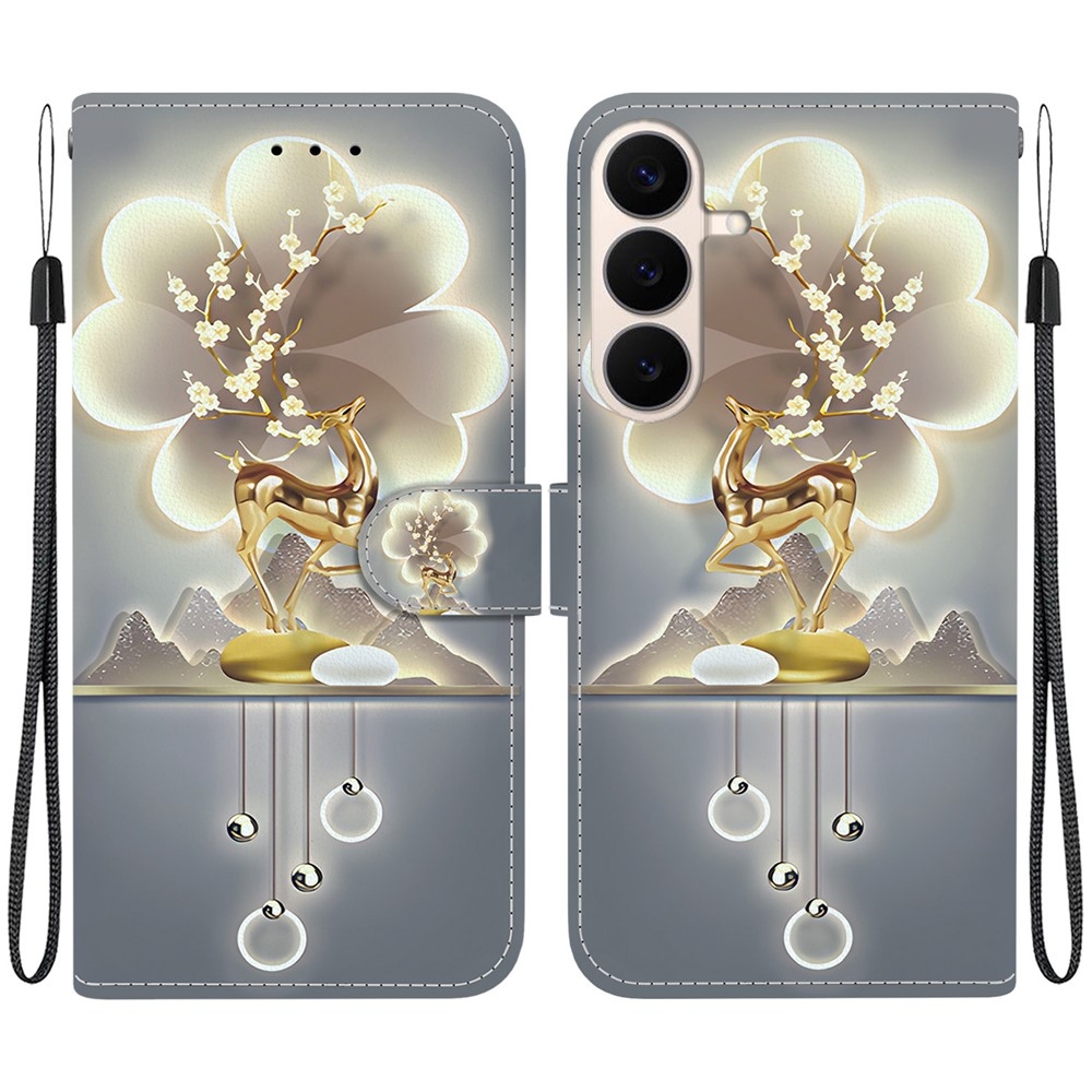 Versatile knížkové pouzdro na Samsung Galaxy S26 FE - jelen sika
