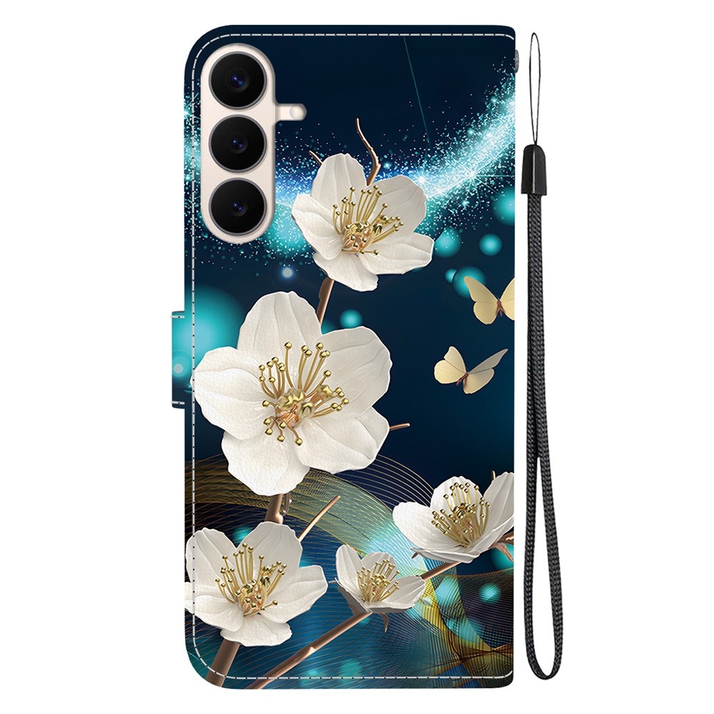 Versatile knížkové pouzdro na Samsung Galaxy S26 FE - magnolie
