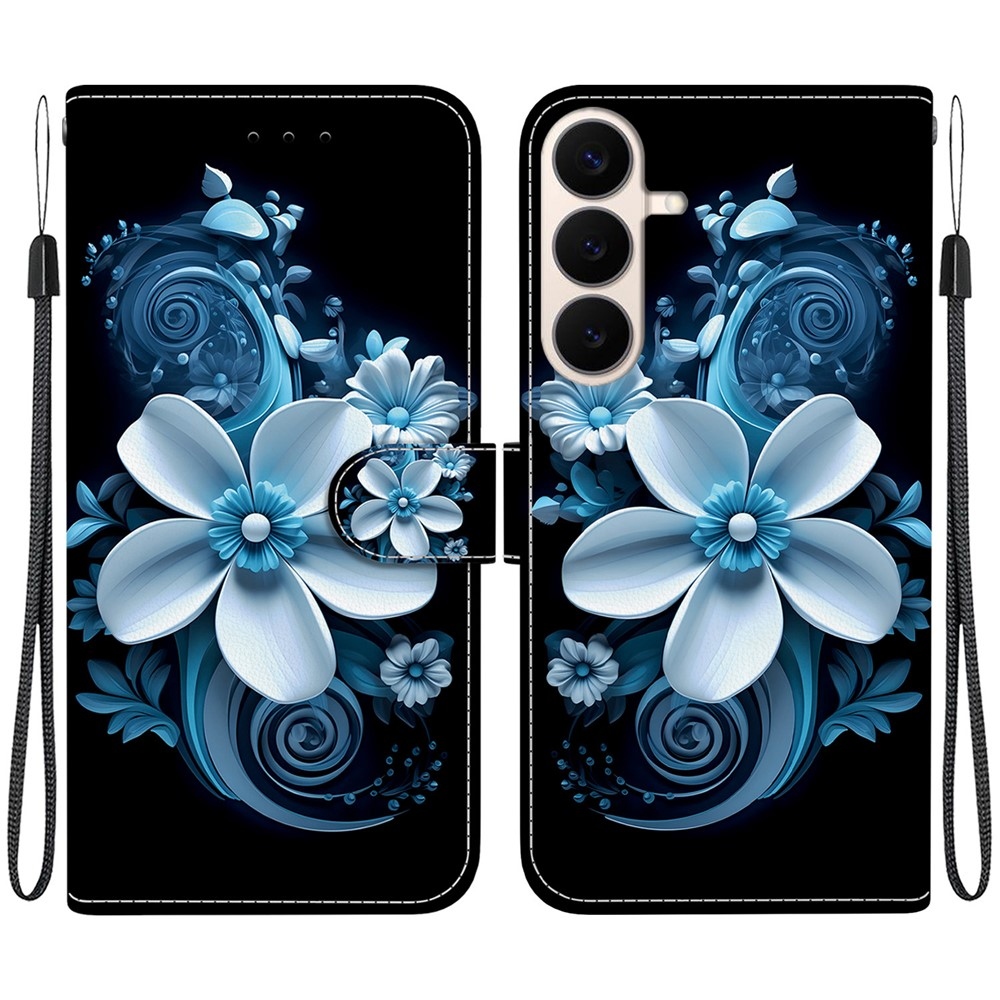Versatile knížkové pouzdro na Samsung Galaxy S26 FE - orchidej