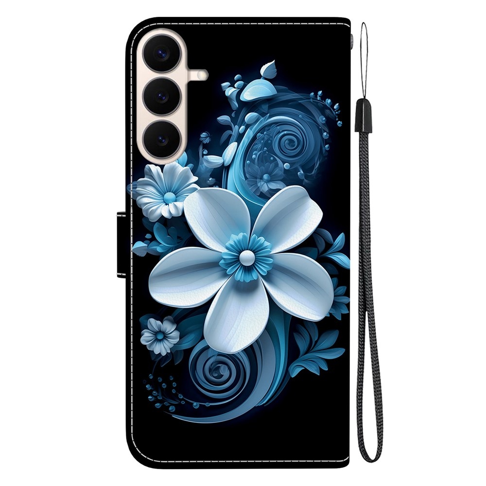 Versatile knížkové pouzdro na Samsung Galaxy S26 FE - orchidej