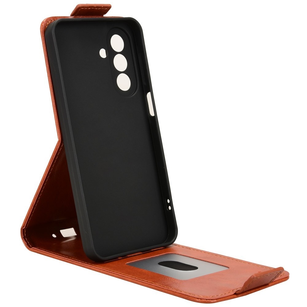 Vert flipové pouzdro na Samsung Galaxy A27 - oranžové