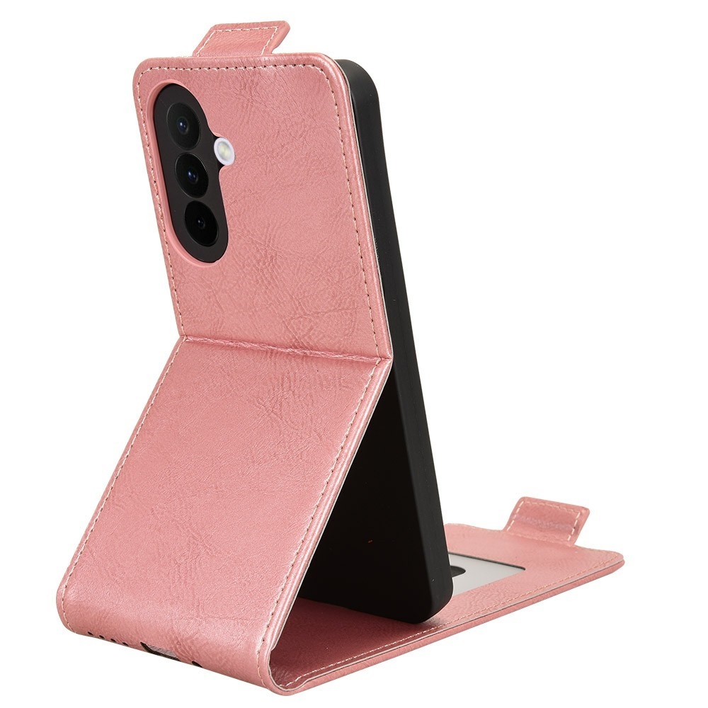 Vert flipové pouzdro na Samsung Galaxy A27 - růžovozlaté