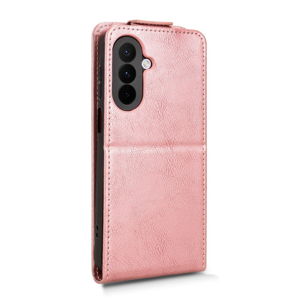 Vert flipové pouzdro na Samsung Galaxy A27 - růžovozlaté