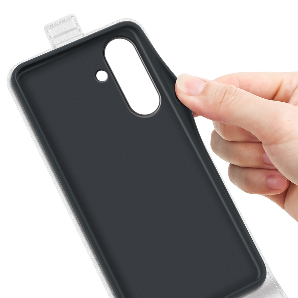 Vertical knížkové pouzdro na Samsung Galaxy A37 5G - bílé