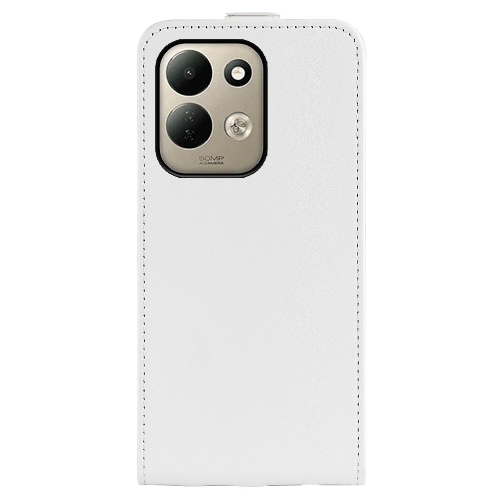 Vertical knížkové pouzdro na Xiaomi Redmi 17 4G/5G - bílé