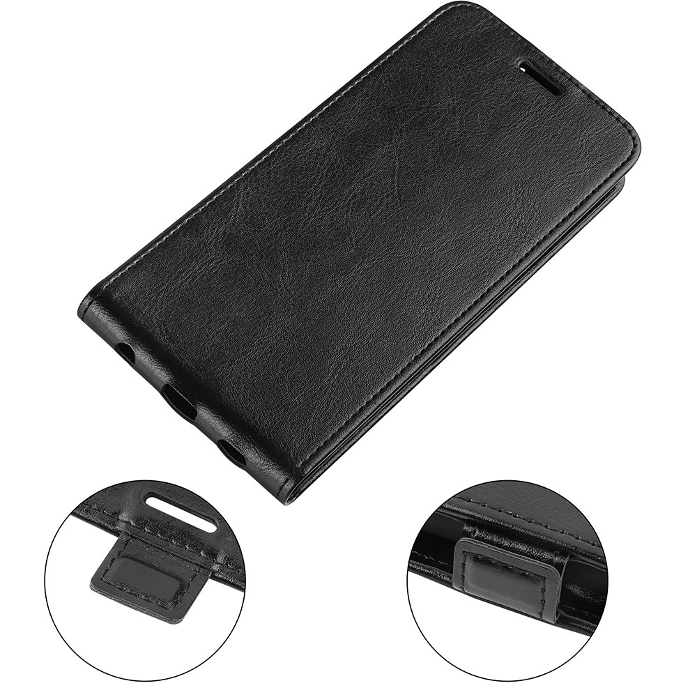 Vertical knížkové pouzdro na Xiaomi Redmi 17 4G/5G - černé