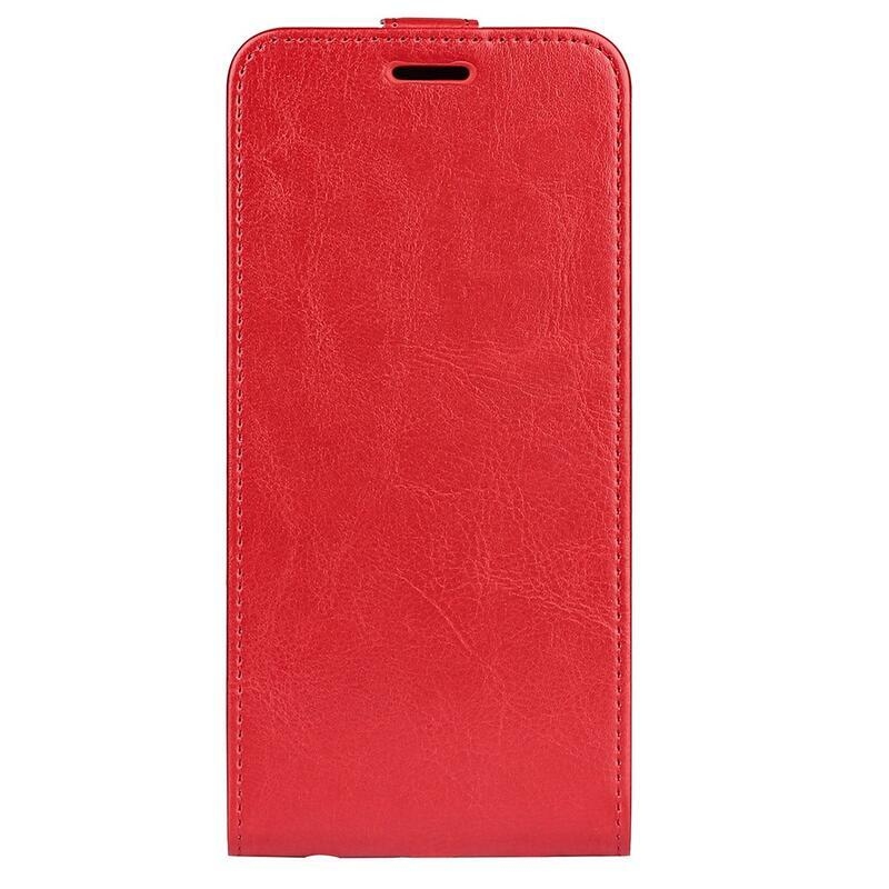 Vertical PU kožené peněženkové pouzdro na mobil Samsung Galaxy A23 4G/5G - červené