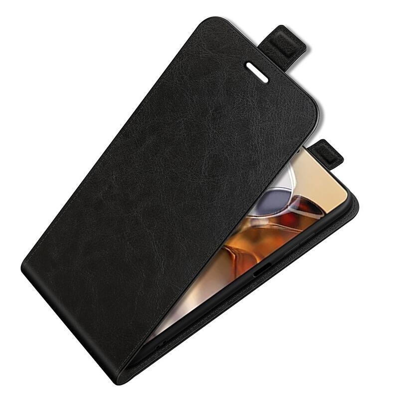 Vertical PU kožené peněženkové pouzdro na mobil Xiaomi 11T/11T Pro - černé