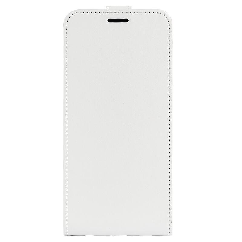 Vertical PU kožené peněženkové pouzdro na mobil Xiaomi Redmi 10 5G - bílé