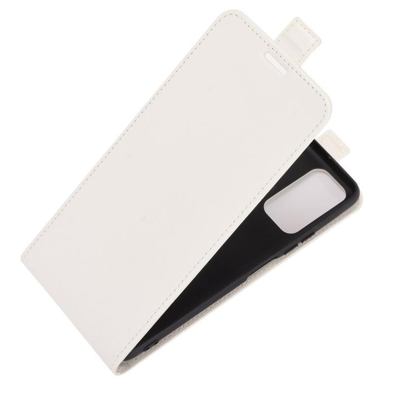 Vertical PU kožené pouzdro na mobil Honor 10X Lite - bílé