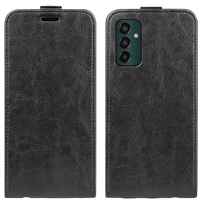 Vertical PU kožené pouzdro na mobil Samsung Galaxy M13 4G - černé