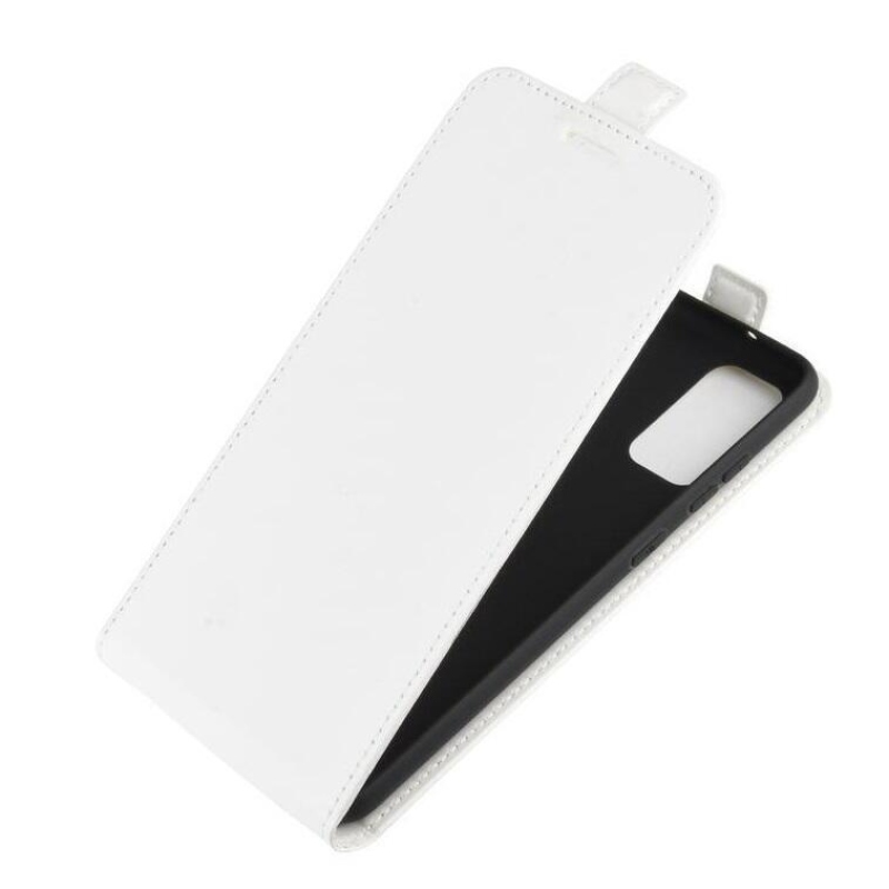 Vertical PU kožené pouzdro na mobil Samsung Galaxy Note 20/Note 20 5G - bílé
