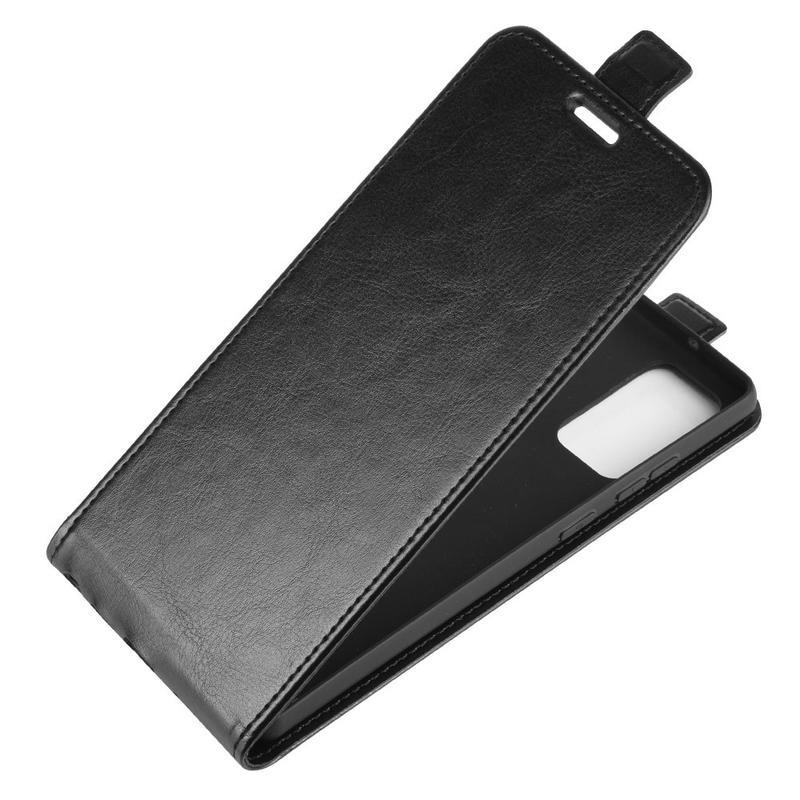 Vertical PU kožené pouzdro na mobil Samsung Galaxy Note 20/Note 20 5G - černé
