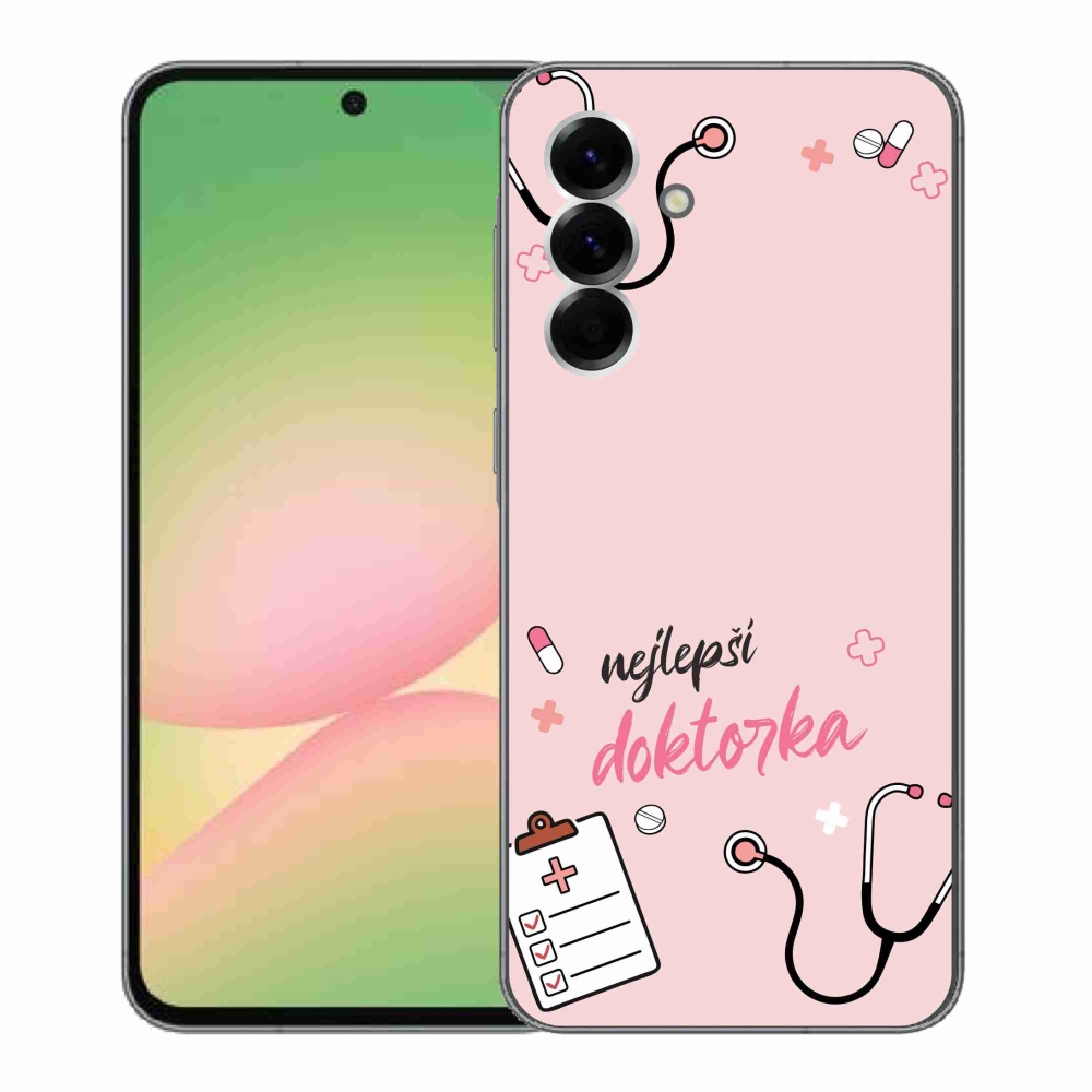 Gelový kryt mmCase na Samsung Galaxy A56 5G - nejlepší doktorka