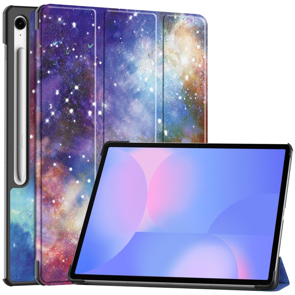 Patte chytré zavírací pouzdro na Samsung Galaxy Tab S10 FE+ - vesmír